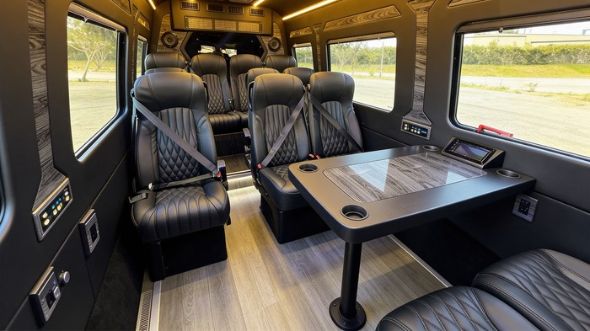 12 passenger sprinter van interior denton