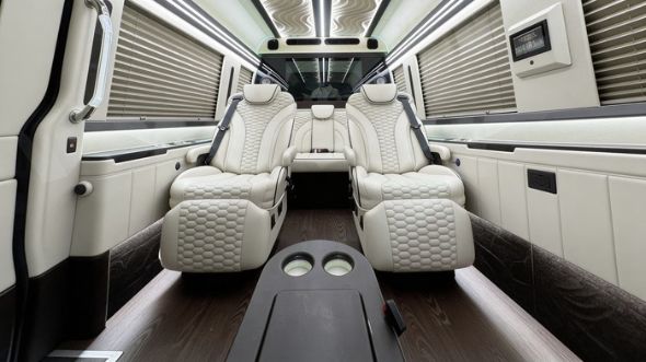 8 passenger sprinter van interior denton