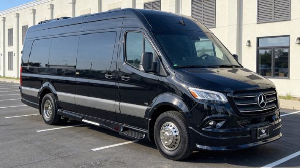 denton airport sprinter van service