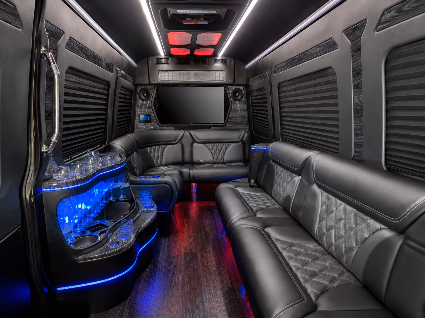 conference and convention sprinter van shuttles in denton texas