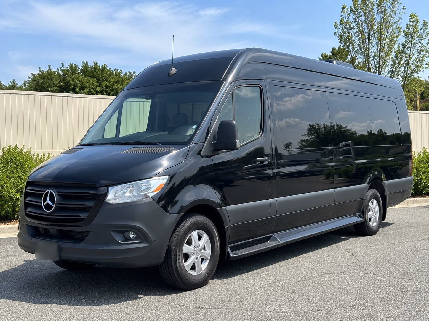 denton concert sprinter van parking shuttles hotel pickups and post show rides
