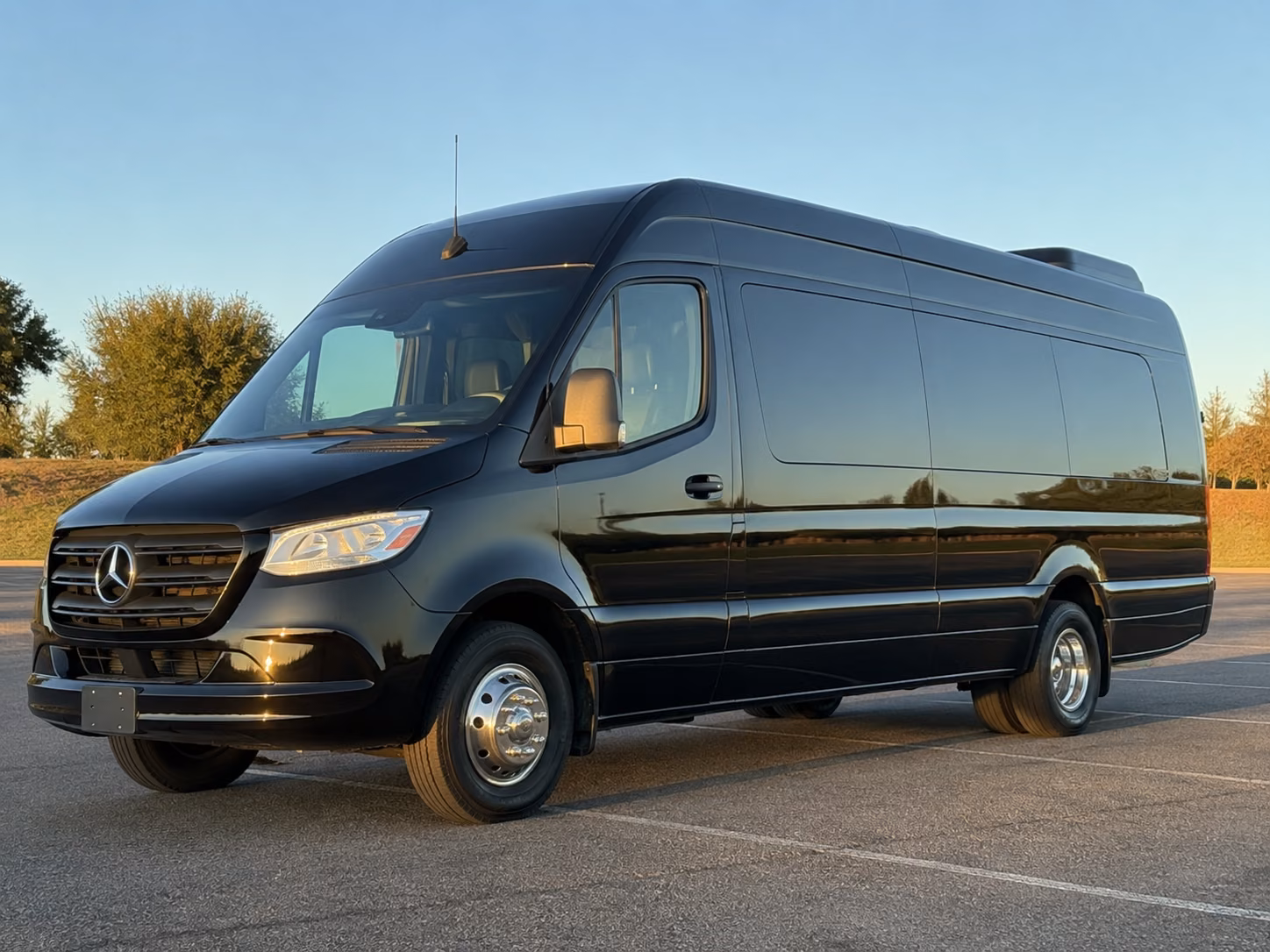 denton corporate sprinter van service