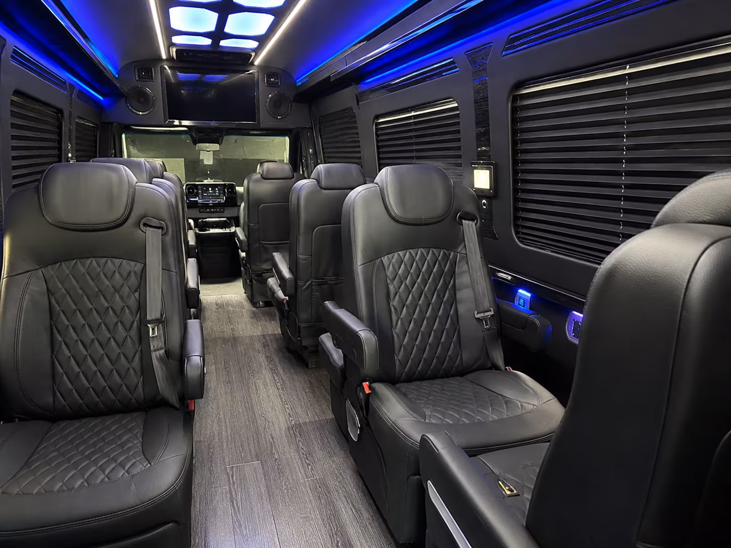 denton sprinter van service for client transfers and vip executive transportation