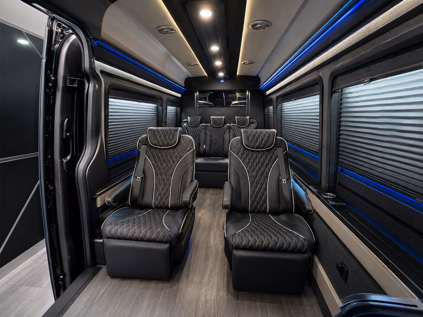 quinceanera sprinter van transportation in denton texas