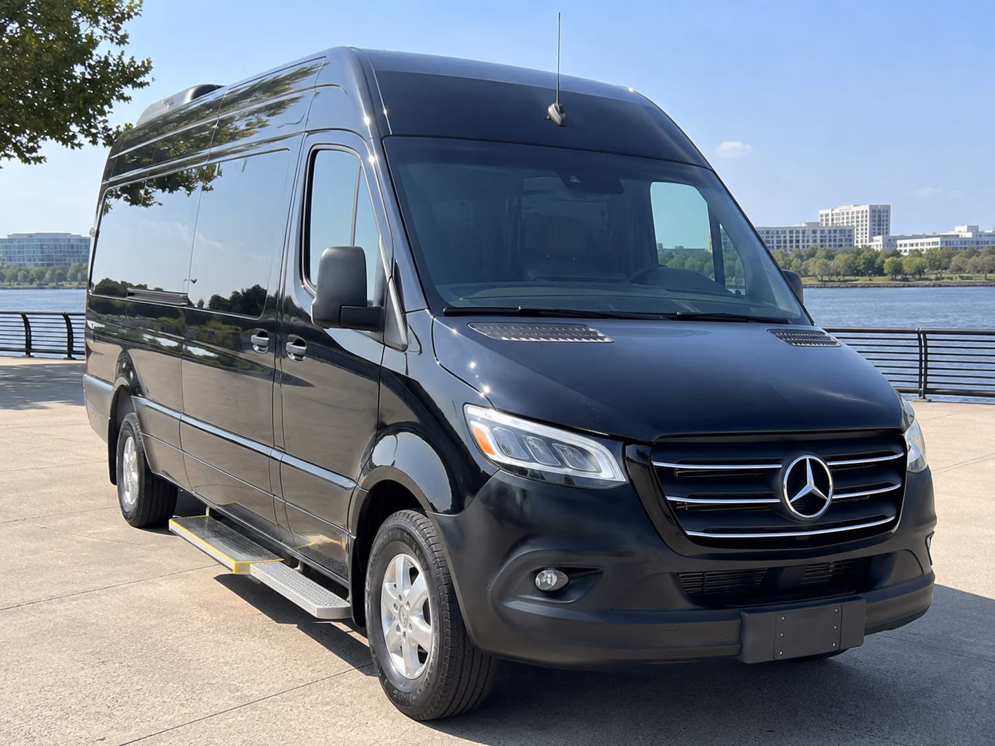 sprinter van rentals for parent coordinated denton prom groups with set pickup and return times