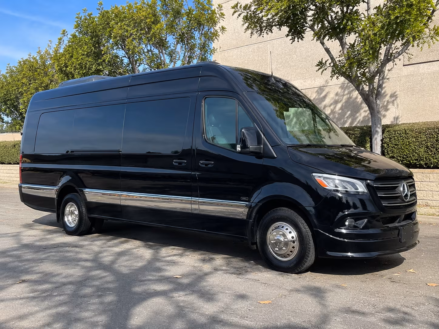 temporary sprinter van shuttles for office relocations construction projects and campus events in denton
